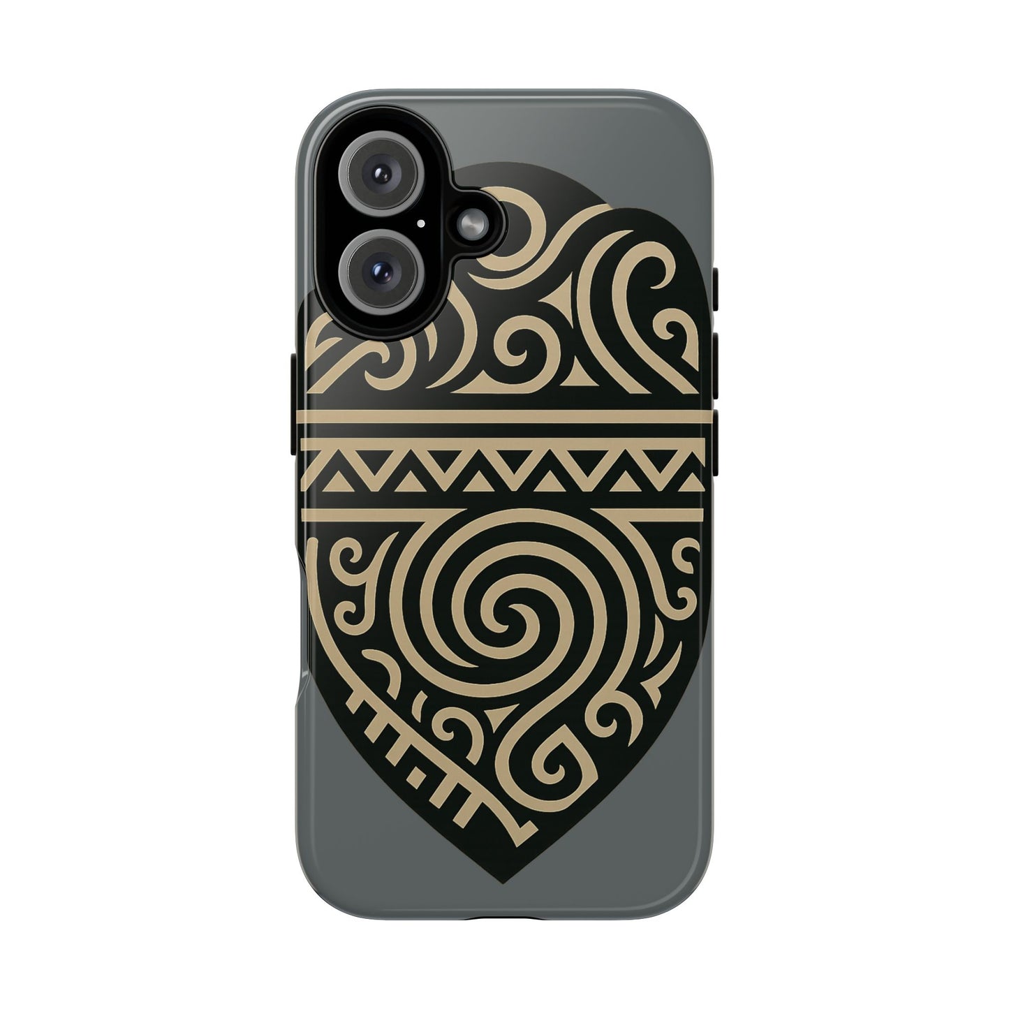 Tribal Shield Phone Case, Tough Cases, Boho Style, Unique Gift for Her, Protective Cover for iPhone, Vintage Design