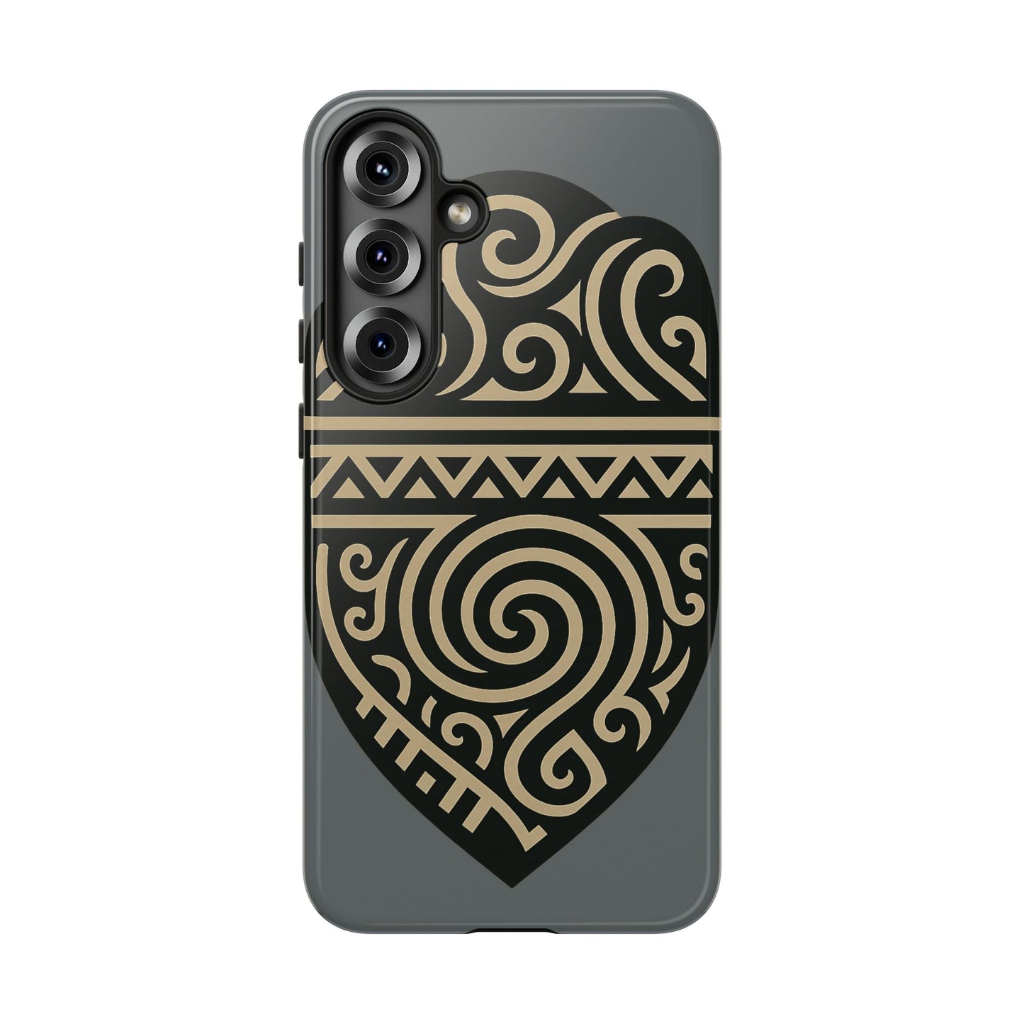 Tribal Shield Phone Case, Tough Cases, Boho Style, Unique Gift for Her, Protective Cover for iPhone, Vintage Design