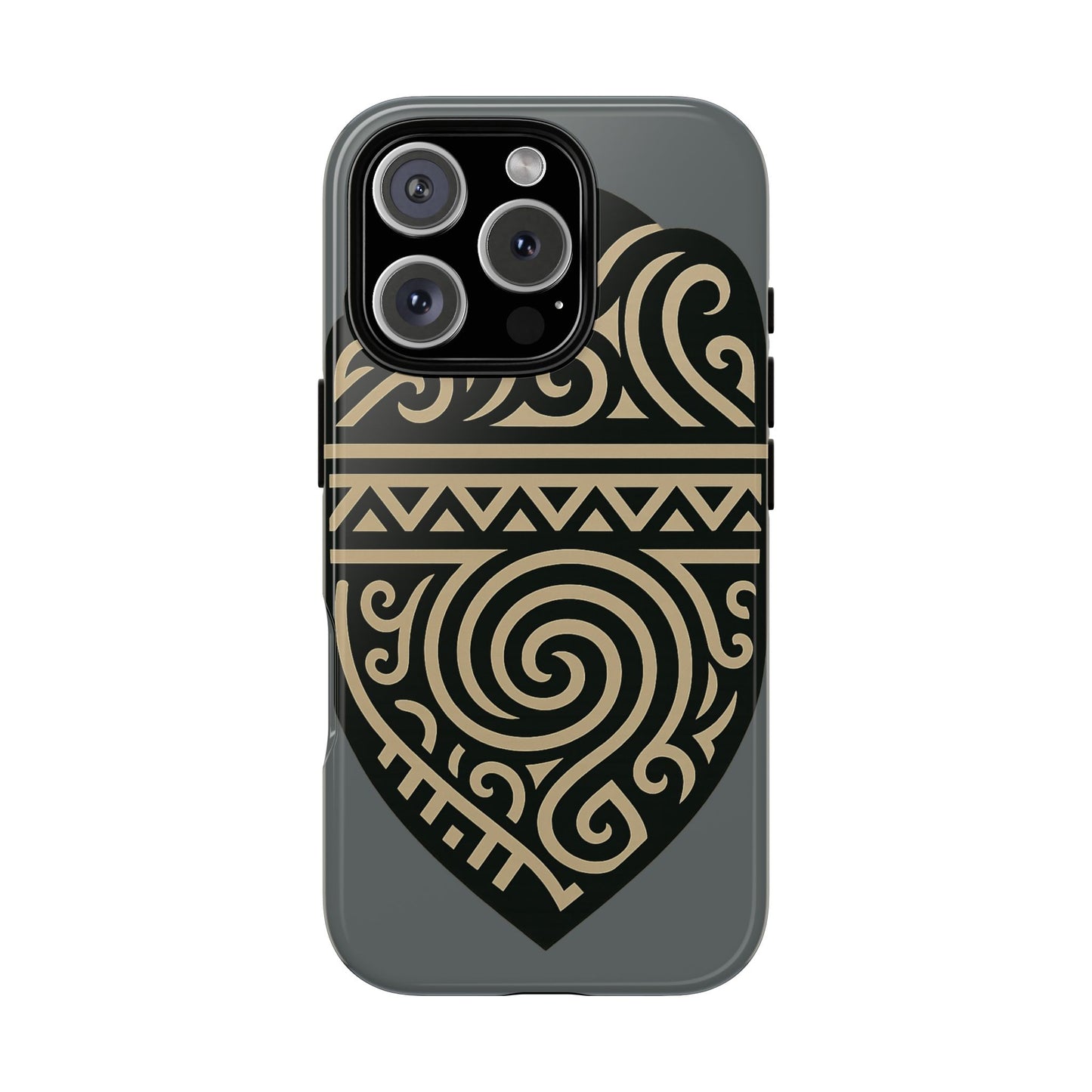 Tribal Shield Phone Case, Tough Cases, Boho Style, Unique Gift for Her, Protective Cover for iPhone, Vintage Design