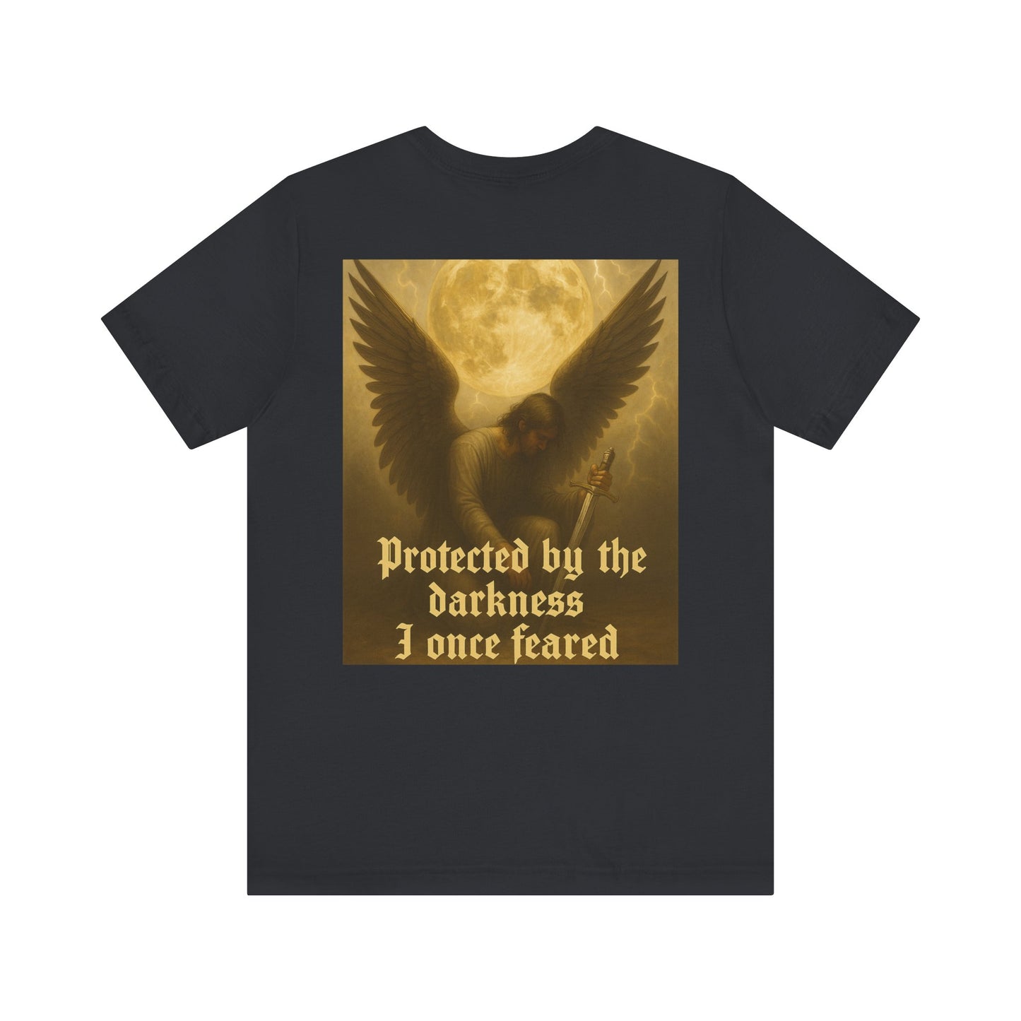 Dark Fantasy Unisex Tee - Shadows That Watch, Protector Shirt, Gothic T-Shirt, Statement Tee, Edgy Wear