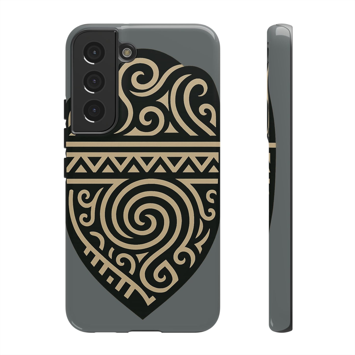 Tribal Shield Phone Case, Tough Cases, Boho Style, Unique Gift for Her, Protective Cover for iPhone, Vintage Design
