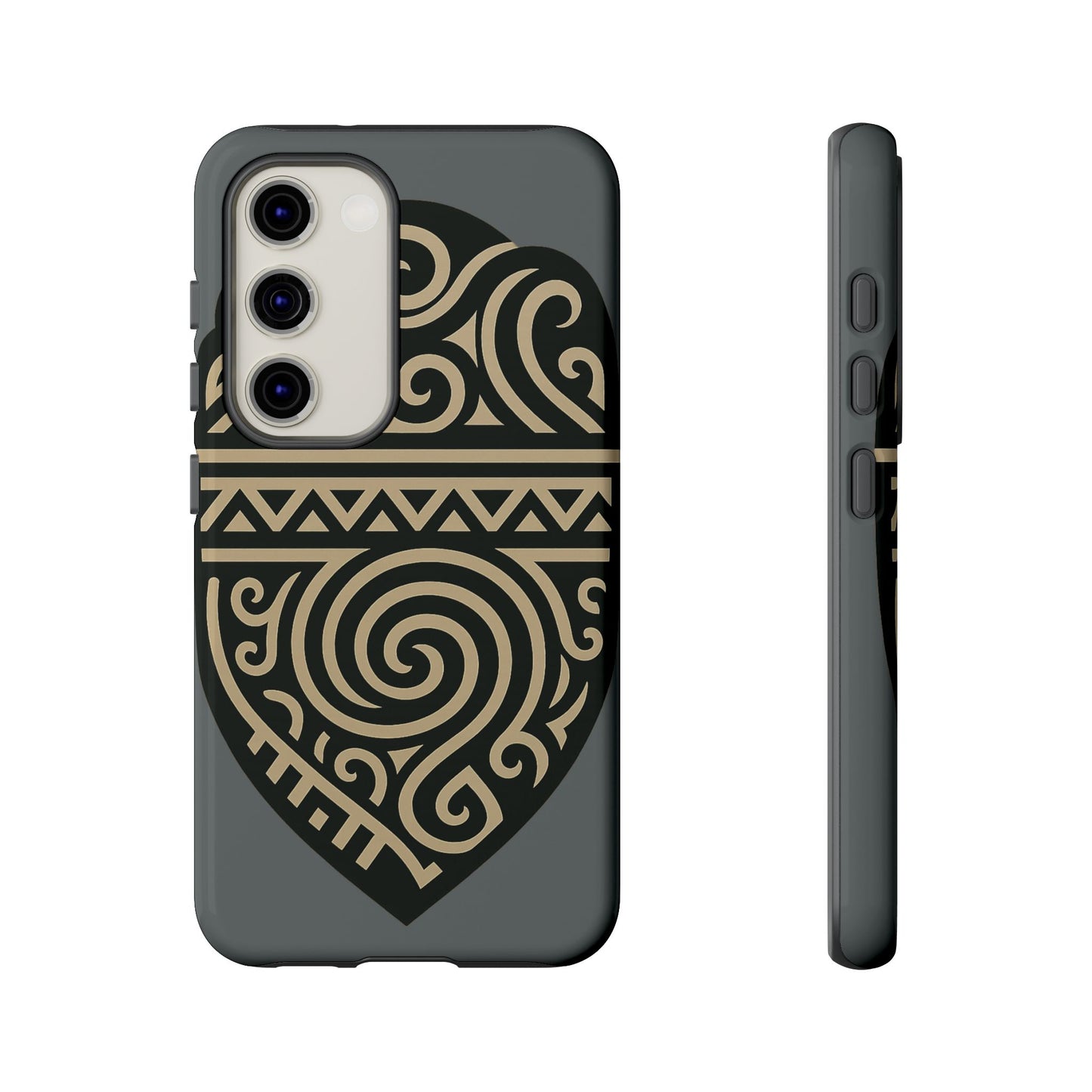 Tribal Shield Phone Case, Tough Cases, Boho Style, Unique Gift for Her, Protective Cover for iPhone, Vintage Design