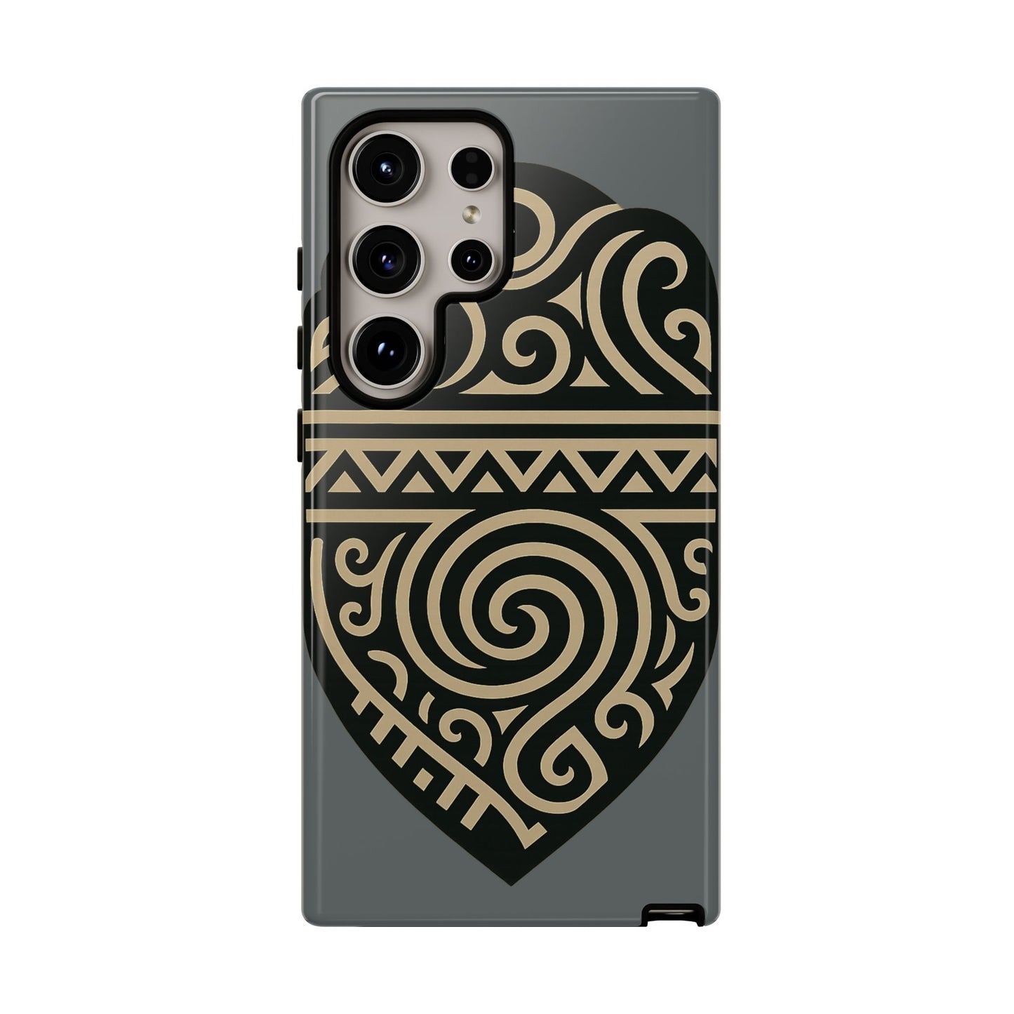 Tribal Shield Phone Case, Tough Cases, Boho Style, Unique Gift for Her, Protective Cover for iPhone, Vintage Design
