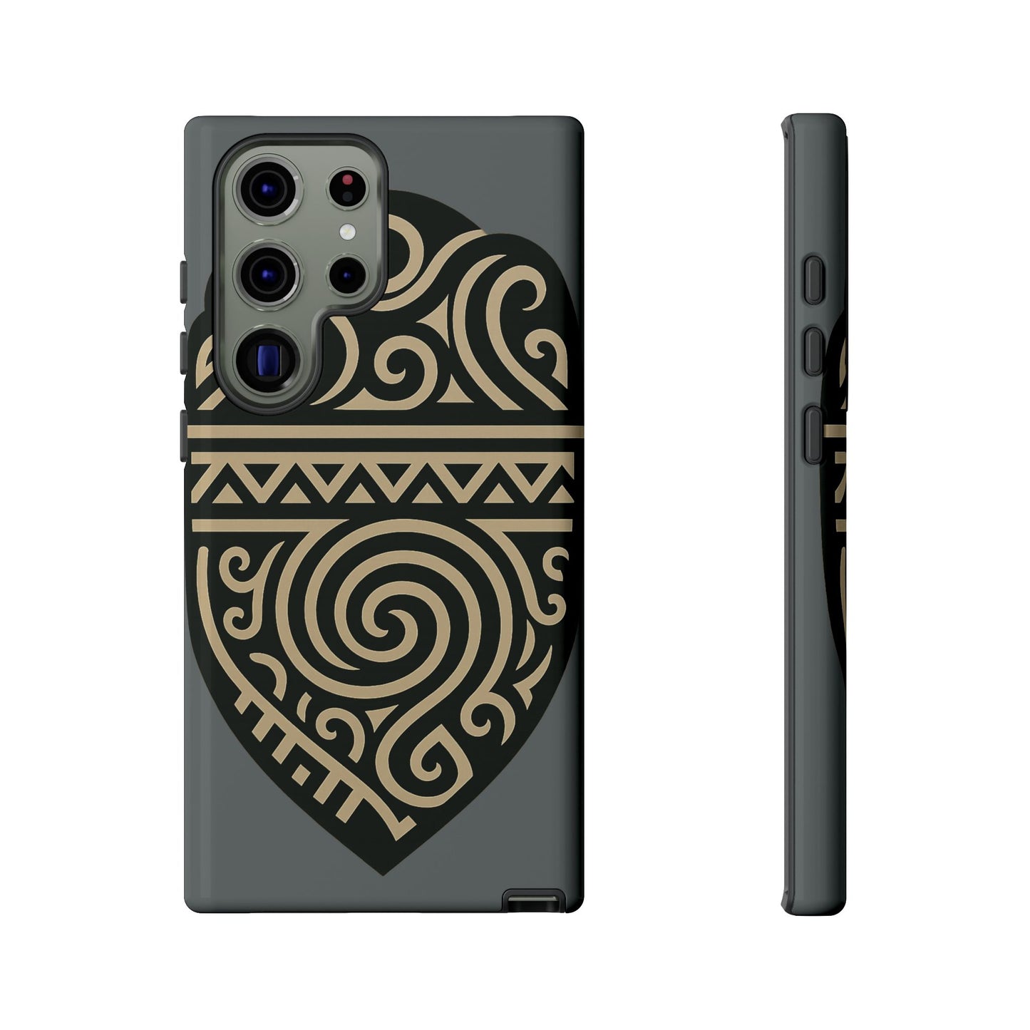 Tribal Shield Phone Case, Tough Cases, Boho Style, Unique Gift for Her, Protective Cover for iPhone, Vintage Design