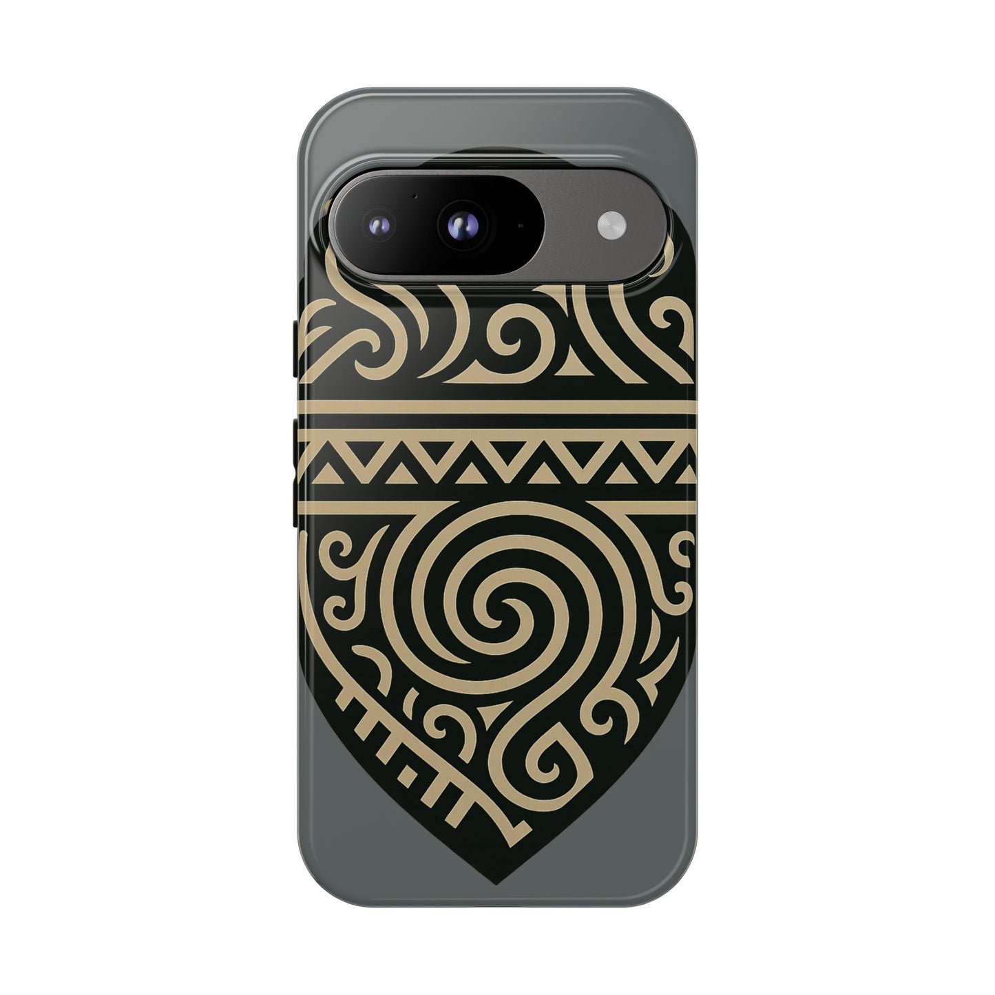 Tribal Shield Phone Case, Tough Cases, Boho Style, Unique Gift for Her, Protective Cover for iPhone, Vintage Design