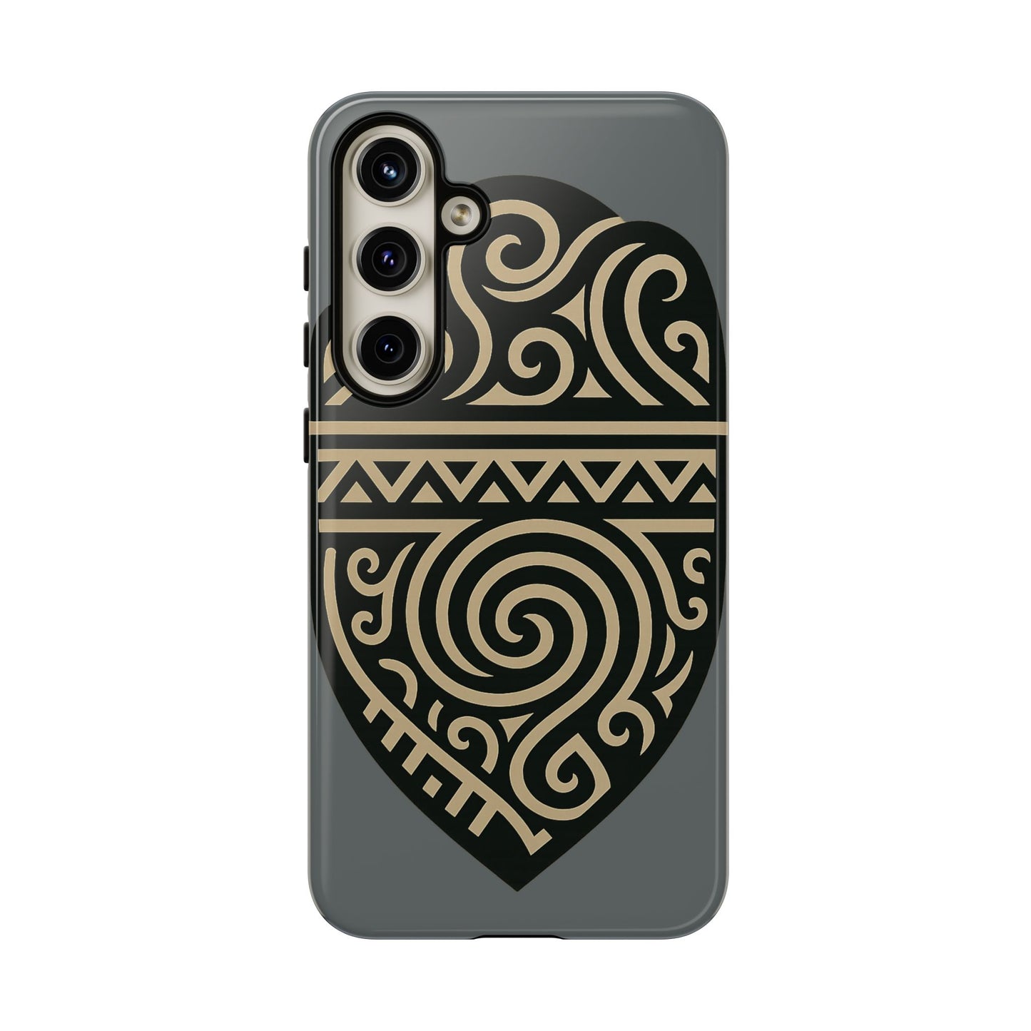 Tribal Shield Phone Case, Tough Cases, Boho Style, Unique Gift for Her, Protective Cover for iPhone, Vintage Design