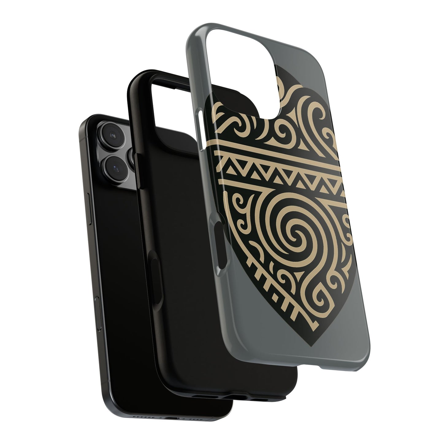 Tribal Shield Phone Case, Tough Cases, Boho Style, Unique Gift for Her, Protective Cover for iPhone, Vintage Design