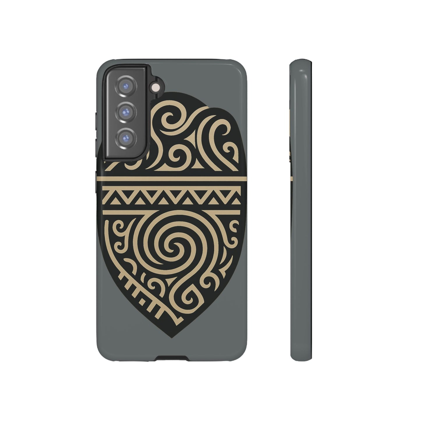Tribal Shield Phone Case, Tough Cases, Boho Style, Unique Gift for Her, Protective Cover for iPhone, Vintage Design