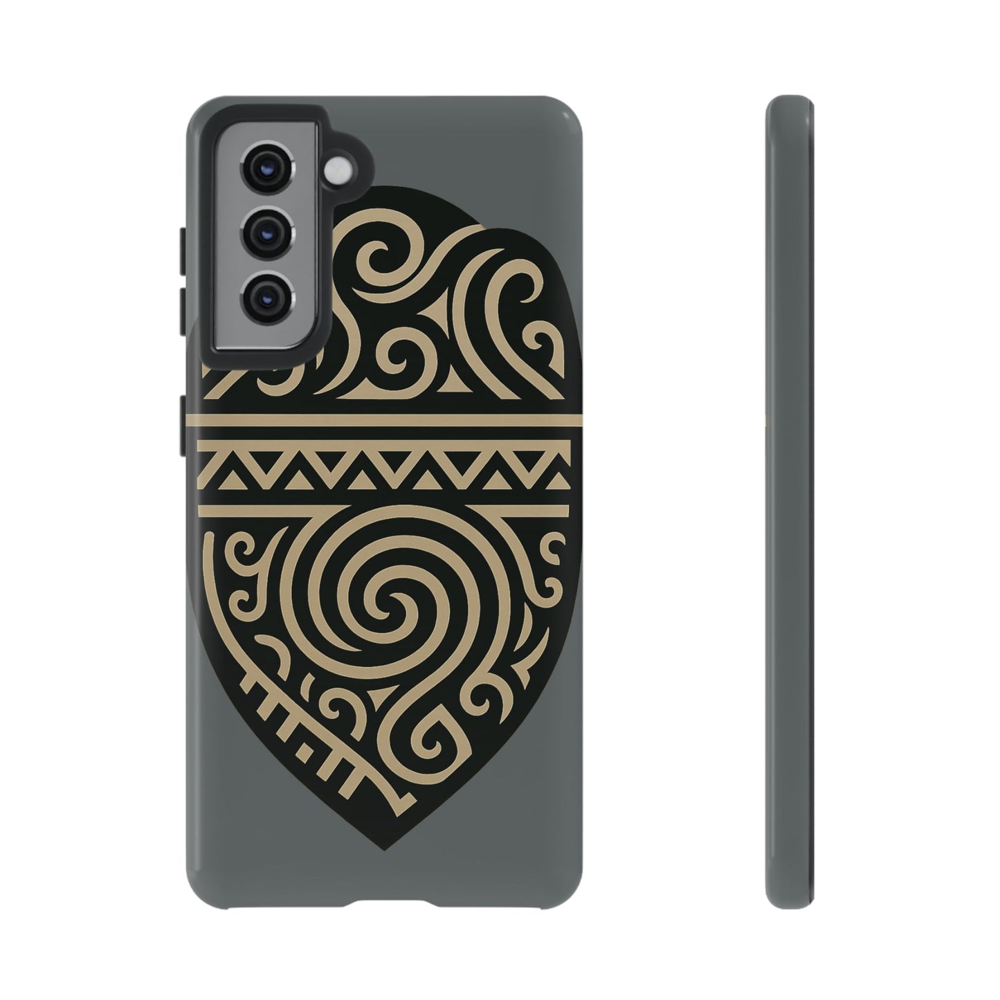 Tribal Shield Phone Case, Tough Cases, Boho Style, Unique Gift for Her, Protective Cover for iPhone, Vintage Design